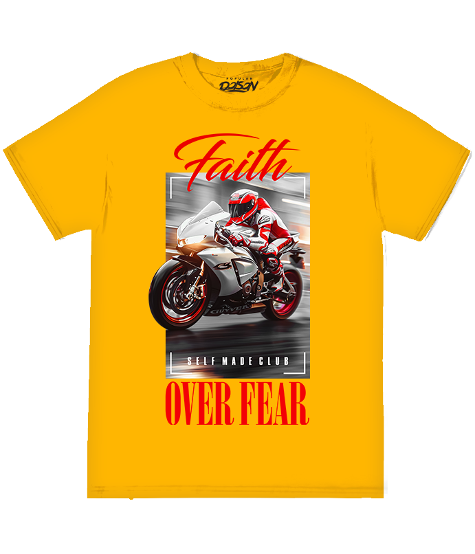 FAITH OVER FEAR MOTO