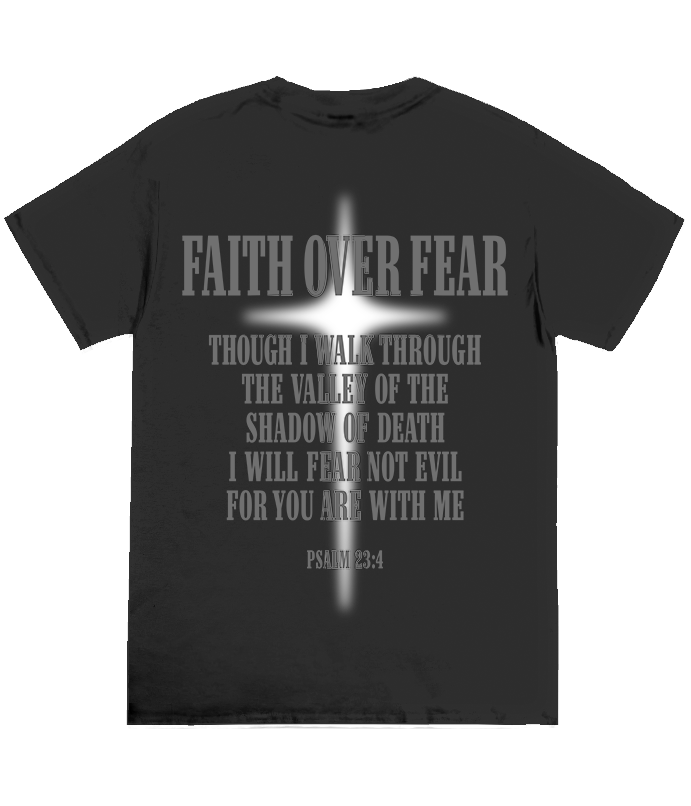 FAITH OVER CROSS TEE