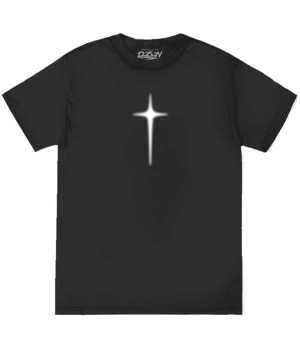 FAITH OVER CROSS TEE - Popular Poison