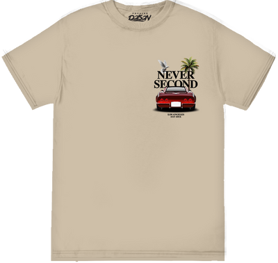 NEVER SECOND CAR TEE