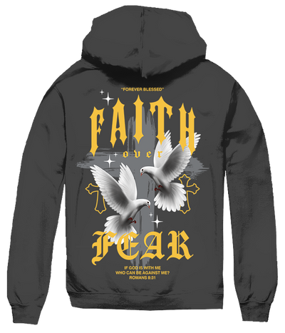 FAITH OVER FEAR DOVE HOODIE
