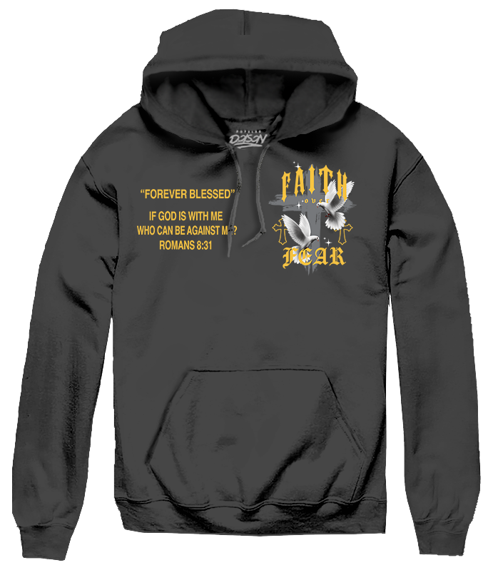 FAITH OVER FEAR DOVE HOODIE