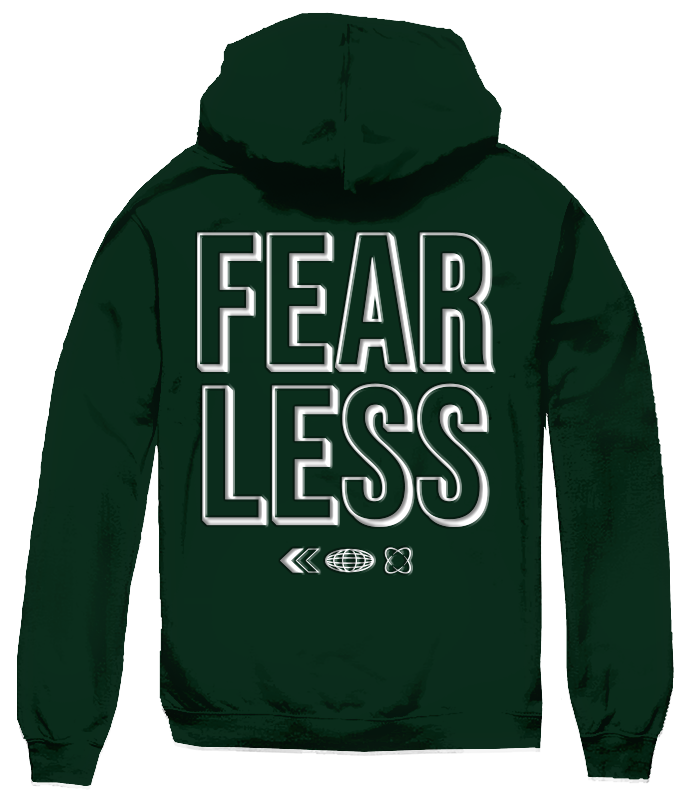 BIG SIZE FEARLESS HOODIE