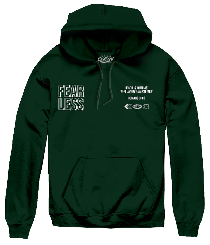 BIG SIZE FEARLESS HOODIE