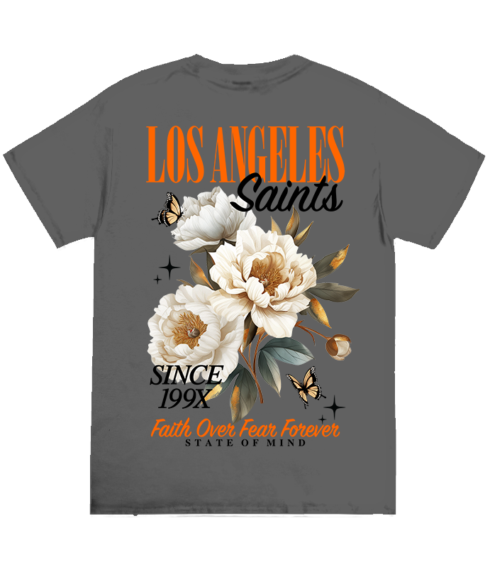 LOS ANGELES SAINTS FLORAL TEE