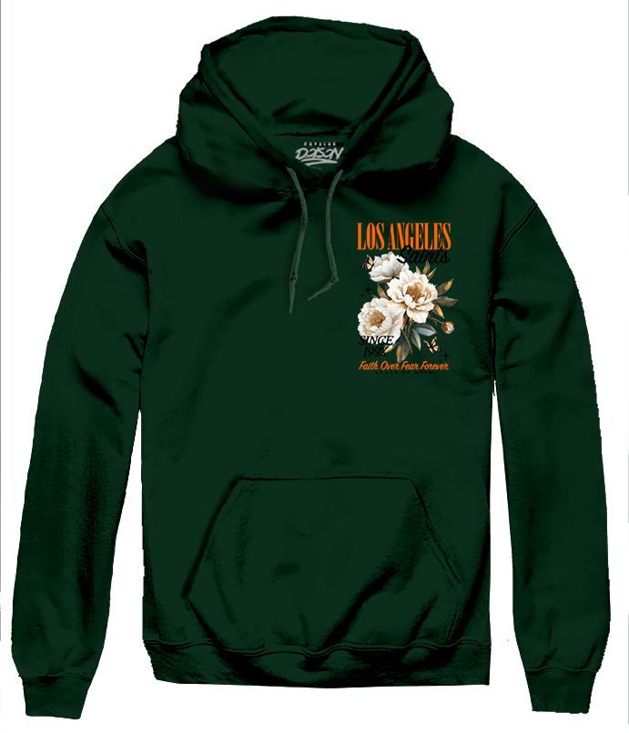 LA SAINT FLORAL HOODIE