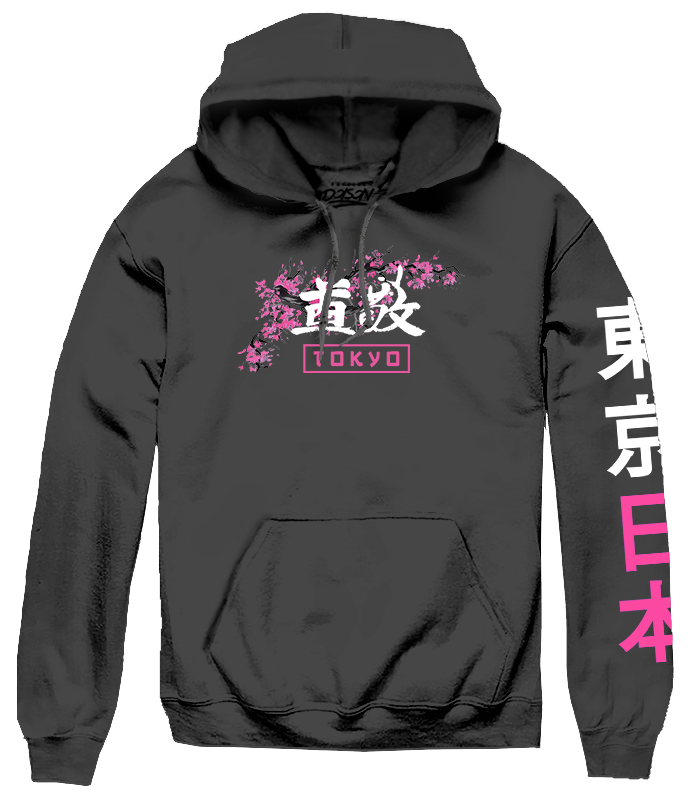 TEMPLE CHERRY BLOSSOM HOODIE