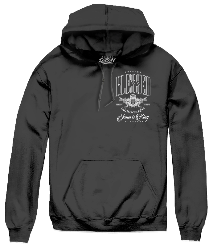 BIG SIZE FOREVER BLESSED JESUS HOODIE