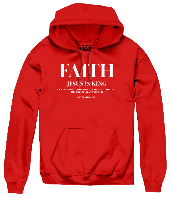 BIG SIZE FAITH ANGEL HOODIE