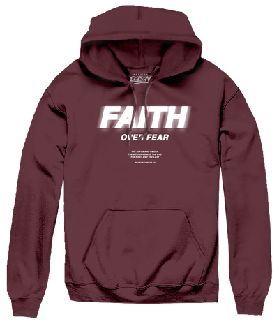 FAITH OVER FEAR HANDS HOODIE