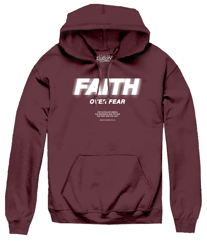 FAITH OVER FEAR HANDS HOODIE