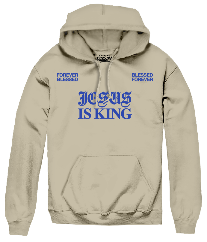 JESUS IS KING DOVE HOODIE