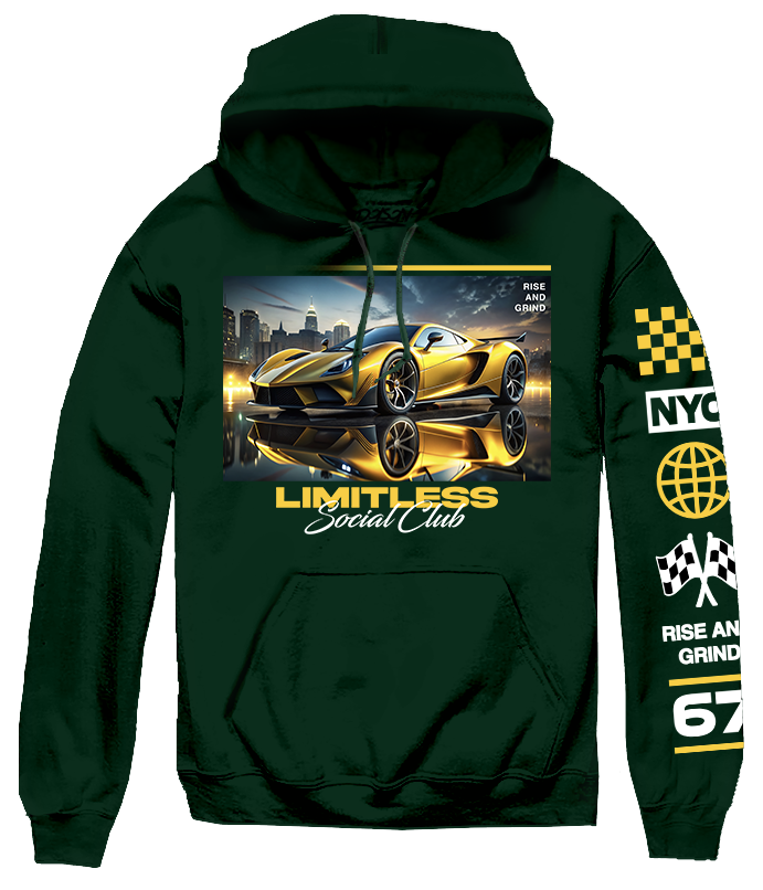 LIMITLESS RACE CAR HOODIE
