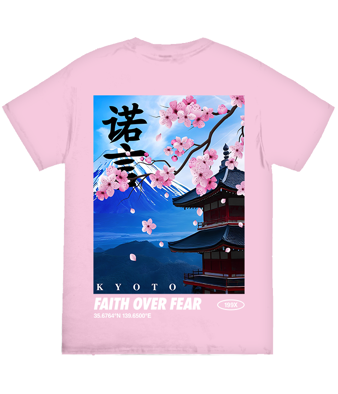 Faith over Fear Cherry Blossom