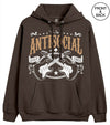 Antisocial Do Not Disturb Rock S / Brown Junior Hoodies