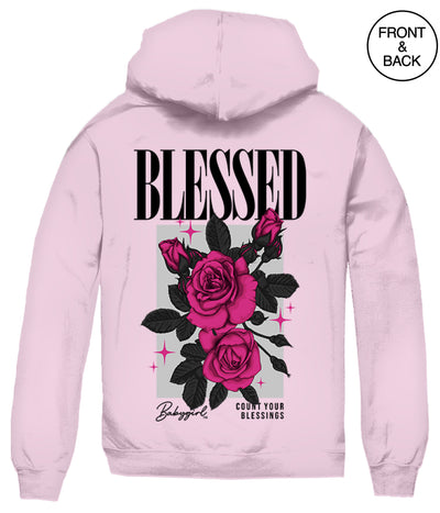 Babygirl Blessed Rose Junior Hoodies