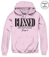 Babygirl Blessed Rose S / Light Pink Junior Hoodies