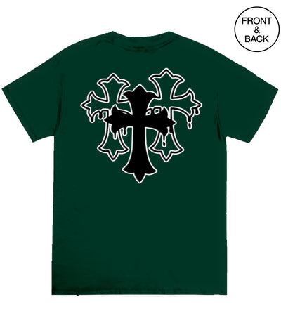 BIG GUY BLESSED FOREVER CROSS TEE - Men’s Tee