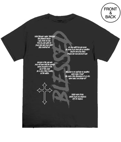 BIG GUY BLESSED PSALMS CROSS Men’s Tee