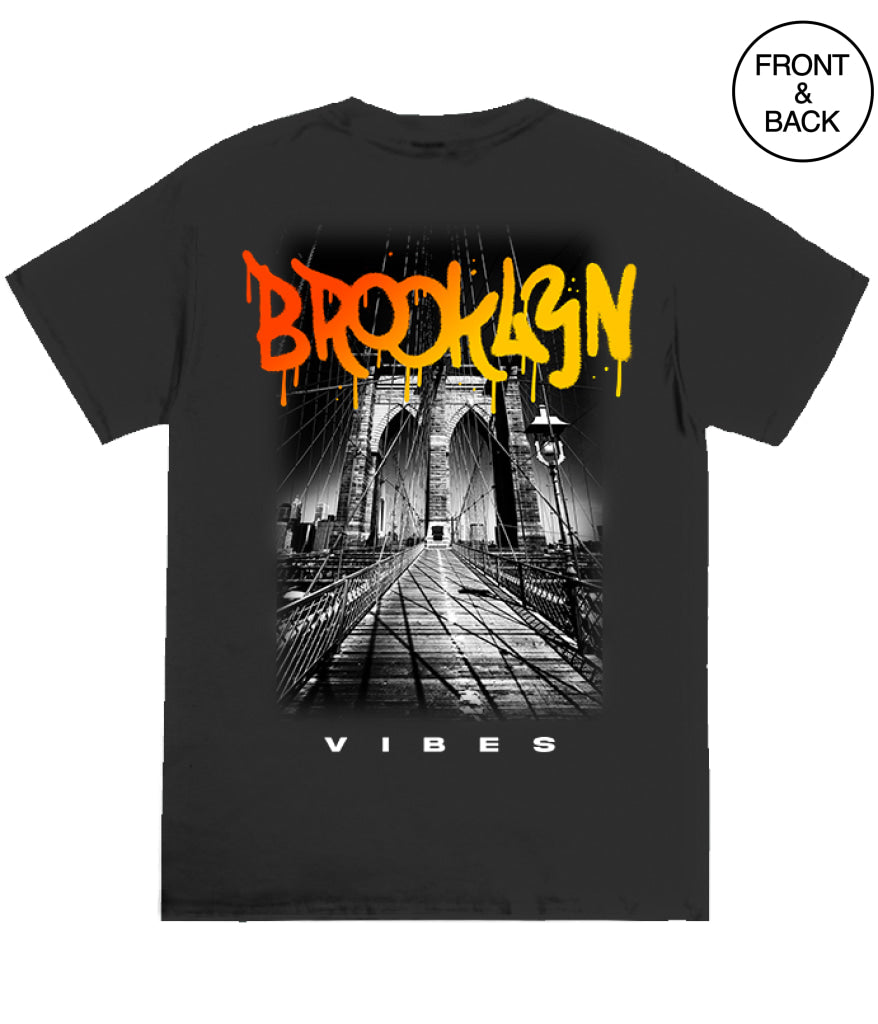 Big Guy Brooklyn Bridge 2Xl / Black Men’s Tee