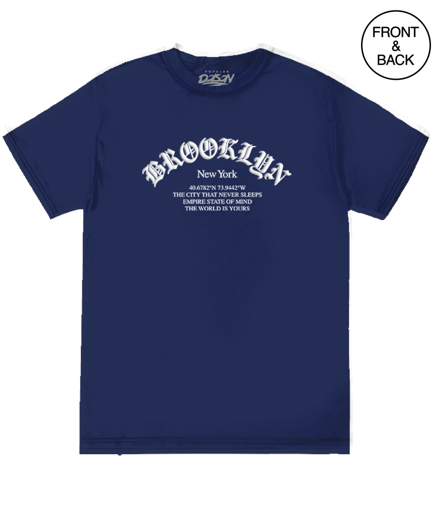 BIG GUY BROOKLYN BRIDGE TEE 2X / NAVY Men’s Tee