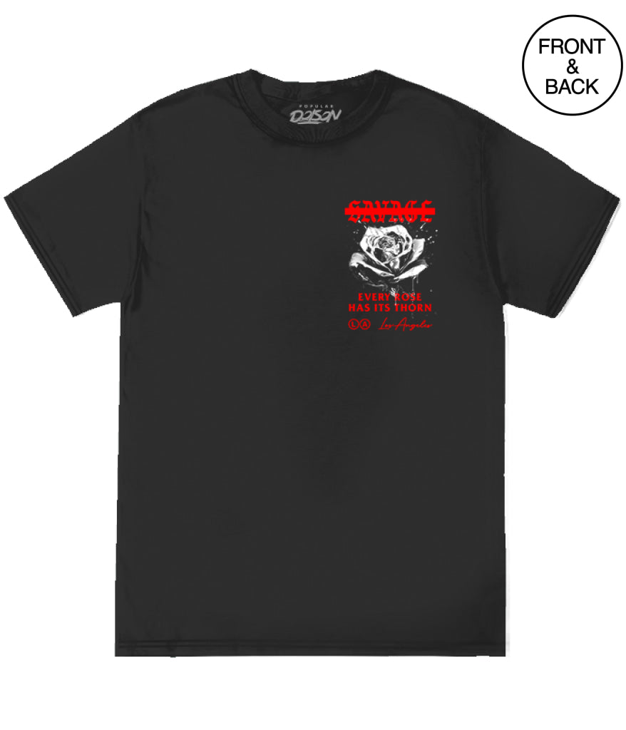 Big Guy Evert Rorse Has Thorn 2Xl / Black Men’s Tee