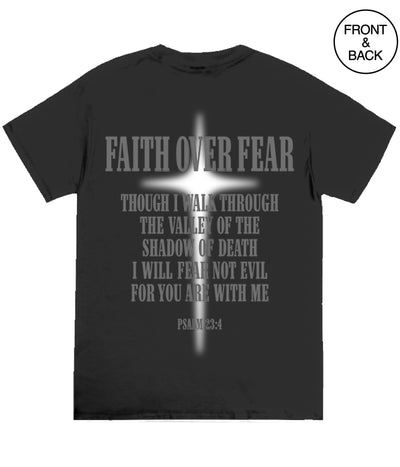 BIG GUY FAITH OVER CROSS Men’s Tee