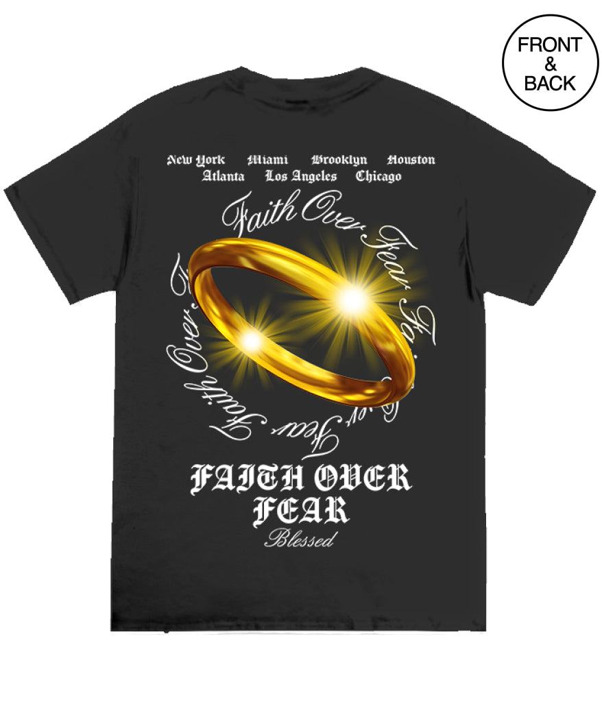 BIG GUY FAITH OVER FEAR HALO Men’s Tee