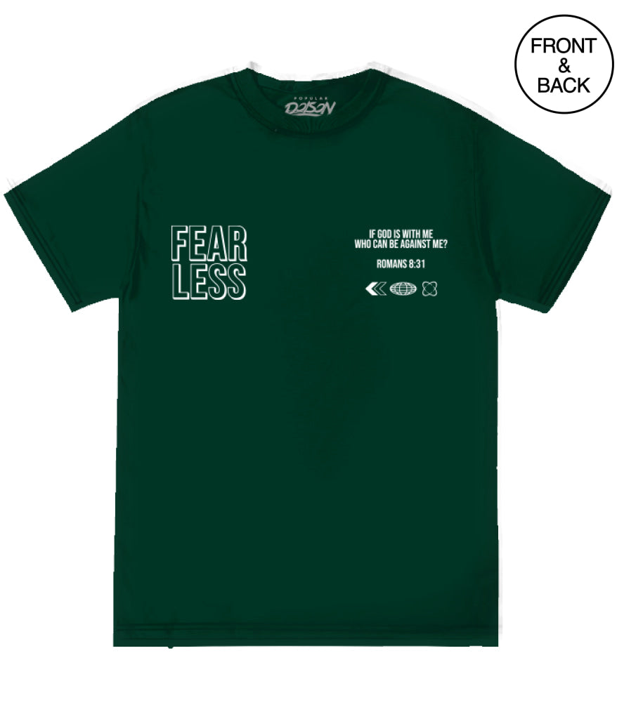 BIG GUY FEARLESS PUFF TEE 2X / DARK GREEN Men’s Tee