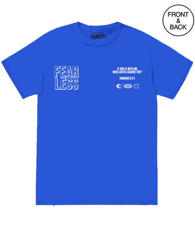 BIG GUY FEARLESS TEE - 2X / ROYAL - Men’s Tee