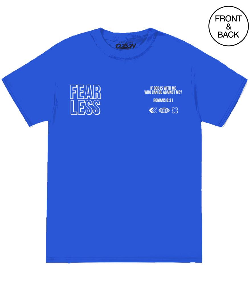 BIG GUY FEARLESS TEE - 2X / ROYAL - Men’s Tee