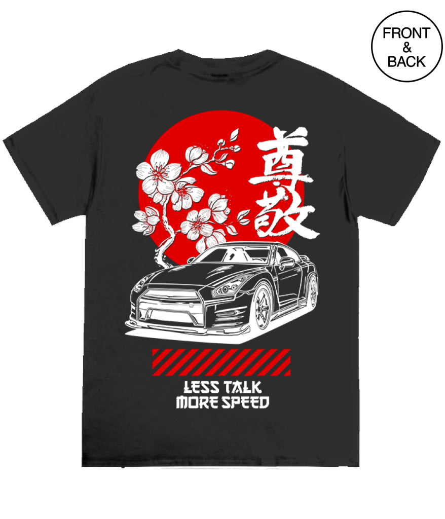 BIG GUY LESS TALK MORE SPEED CAR TEE Men’s Tee