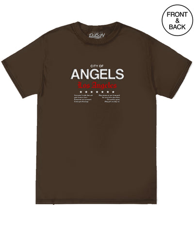 Big Guy Los Angeles Angels 2Xl / Drk Brown Men’s Tee