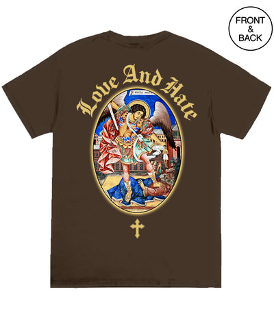 Big Guy Love And Hate Angel Men’s Tee