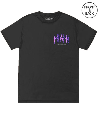 Big Guy Miami Reaper Car Tee 2X / Black Men’s Tee