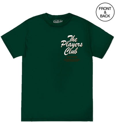 Big Guy Players Club Rose Tee 2Xl / Dark Green Men’s Tee