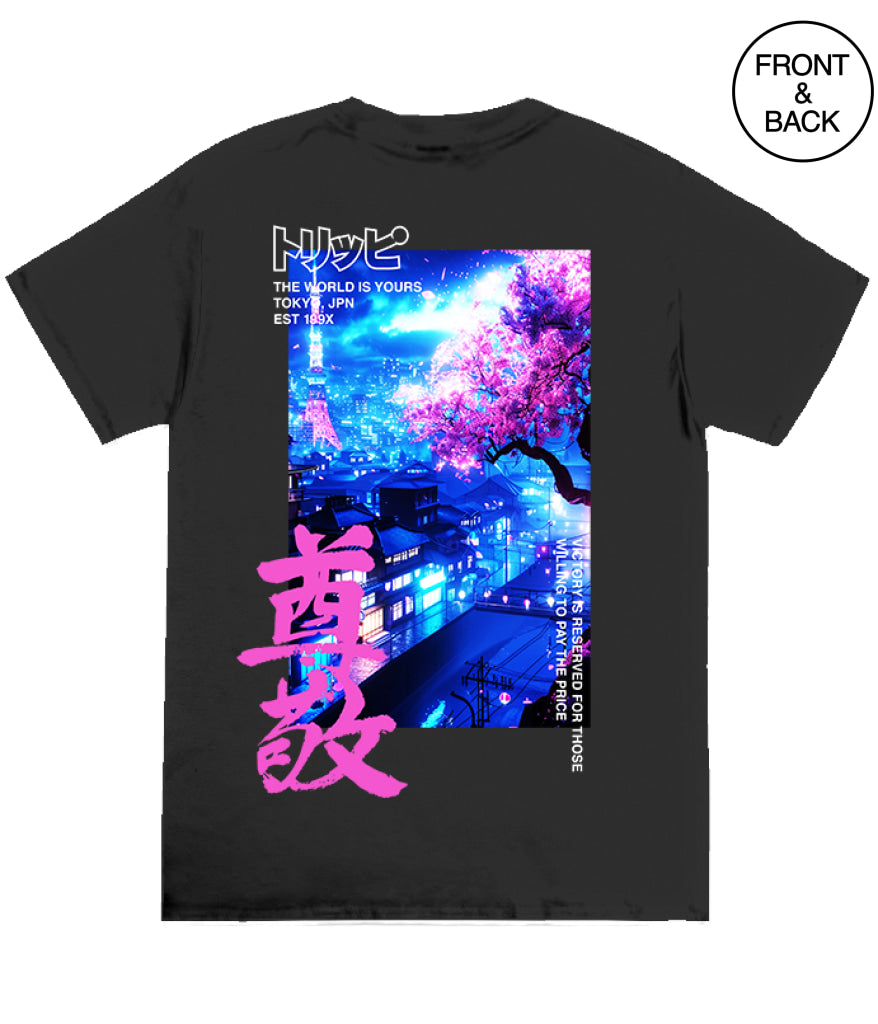 BIG GUY TOKYO THE WORLD IS YOURS TEE Men’s Tee