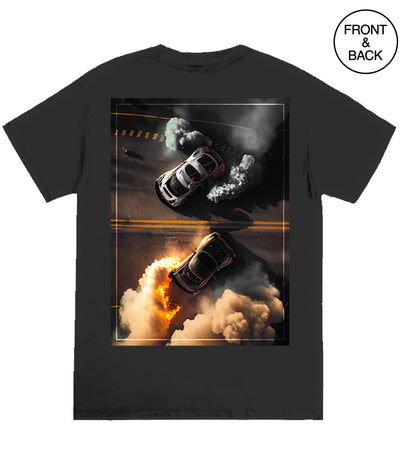 Big Guy Victory Lap Smoke Car Men’s Tee