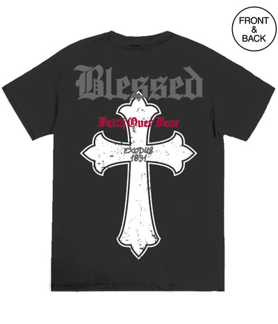 Big Size Blessed Cross Tee Men’s Tee