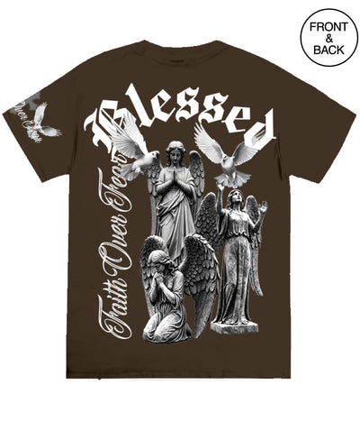 BIG SIZE BLESSED STATUE DOVE - Men’s Tee
