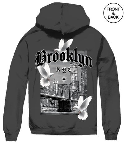 BIG SIZE BROOKLYN DOVES - Men’s Hoodies and Sweatshirts
