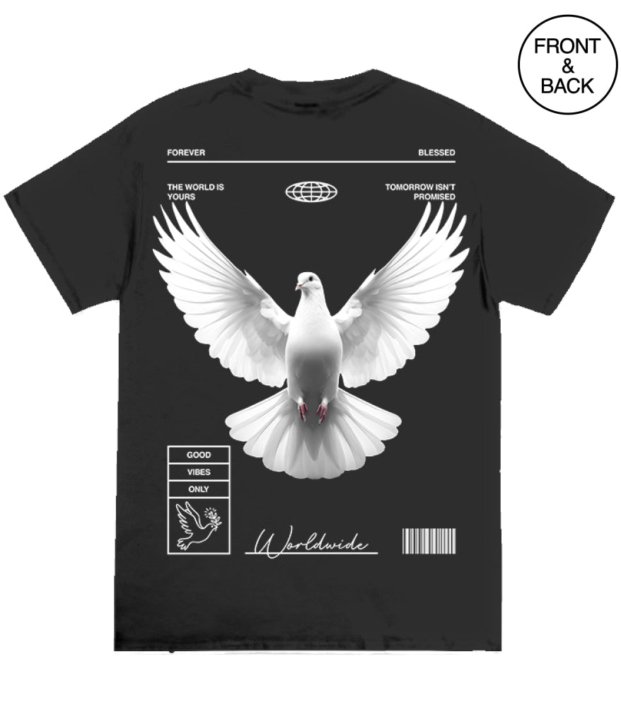 BIG SIZE FOREVER BLESSED DOVE - Men’s Tee