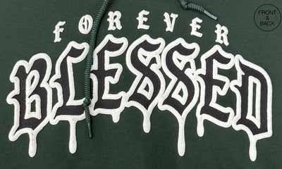 Big Size Forever Blessed Tri Cross Men’s Hoodies And Sweatshirts