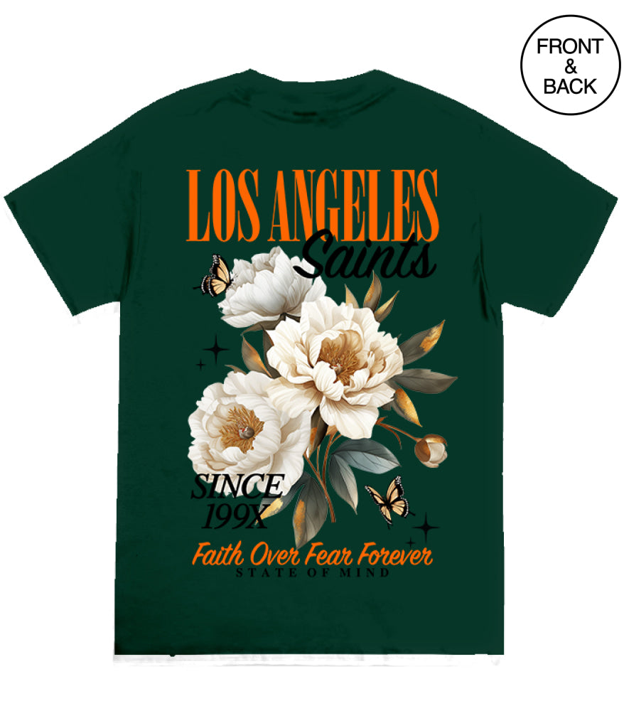 BIG SIZE LA SAINT FLORAL - Men’s Tee
