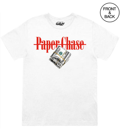 Big Size-Paper Chase Tee 2Xl / White Mens Tee