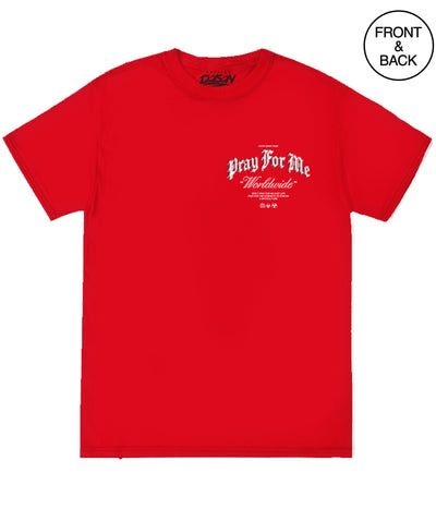 Big Size Pray For Me 2Xl / Red Men’s Tee