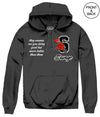Big Size Savage Rose 2Xl / Black Mens Hoodies And Sweatshirts
