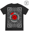 Big Size Savage Rose Mens Tee