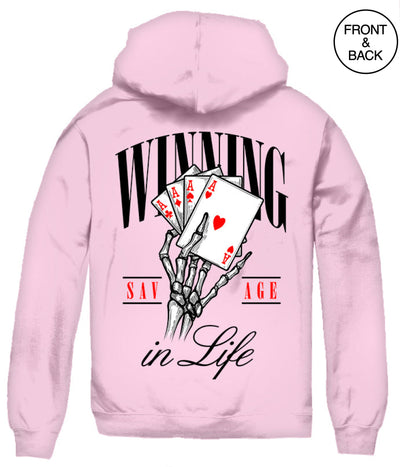 Big Size Skeleton Winning In Life Ace Hoodie Mens Hoodies And Sweatshirts