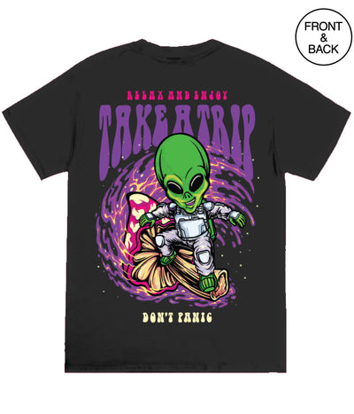 Big Size Take Trip Alien Mens Tee